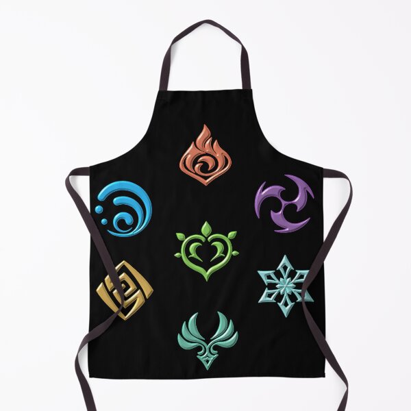 Item preview, Genshin impact ,elements logo 3D designed and sold by MegDexShop.