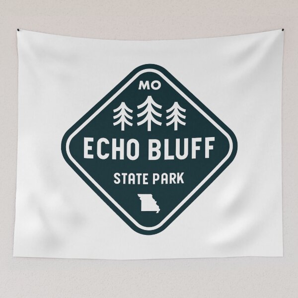 Item preview, Echo Bluff State Park Missouri Rhombus designed and sold by bivenart.