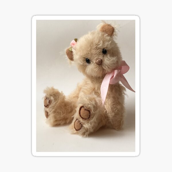 OOAK Aubrey Bear Sticker