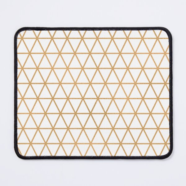 Item preview, Triangles gold pattern designed and sold by pinkjeans.