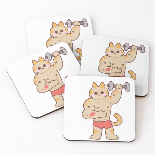 Item preview, Buff Cat designed and sold by Camille Lewis.