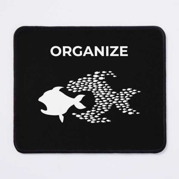 Item preview, Organize Labor Union Fish Graphic Solidarity designed and sold by The Junto Shop.