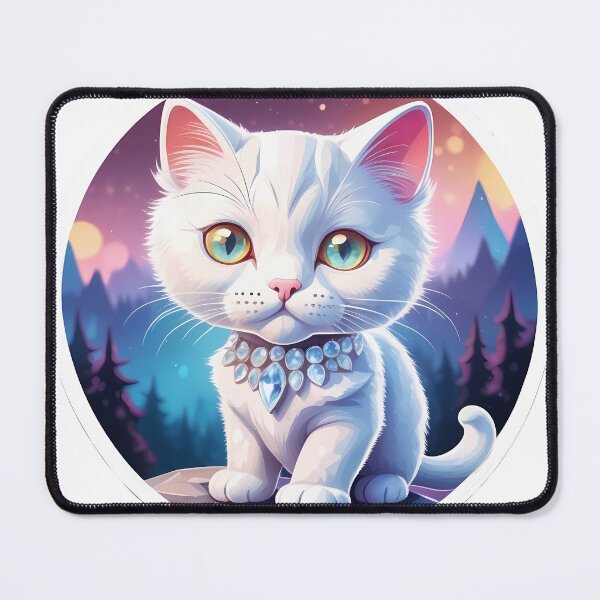 Item preview, Chibi white cat designed and sold by Gabriel0x.