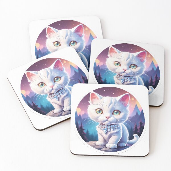 Item preview, Chibi white cat designed and sold by Gabriel0x.