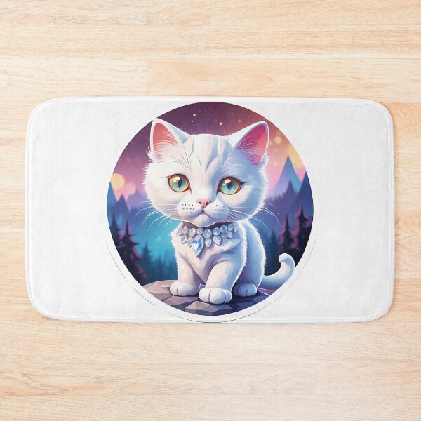 Item preview, Chibi white cat designed and sold by Gabriel0x.