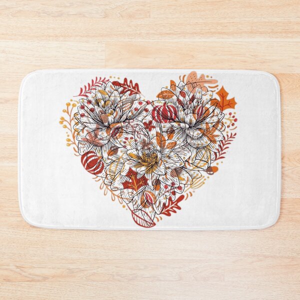 Item preview, Fall Heart Shirt, Fall Doodles Shirt, Cottagecore Fall T-Shirt, Pumpkin Heart Tee, Thanksgiving Crewneck,Pumpkin Patch Shirt,Fall Leaves Tee designed and sold by Miumed.