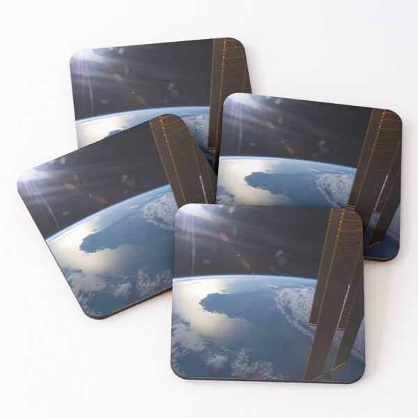 Item preview, STK204606S-A setting Sun above part of southwestern Australia. designed and sold by StocktrekImages.