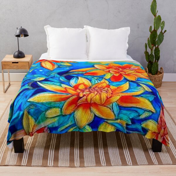 Item preview, Orange Dahlias designed and sold by George Hutton Hunter.