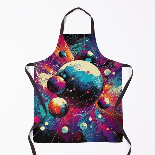 Item preview, Pop Art Space Landscape - home decor designed and sold by crea8iveway.