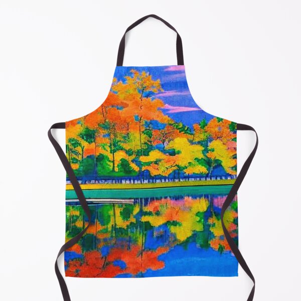 Item preview, Trees reflecting on river designed and sold by George Hutton Hunter.