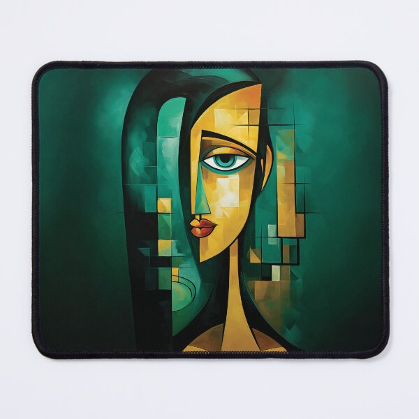 Item preview, Verdant Vision: Cubist Contemplation designed and sold by ZedMont.