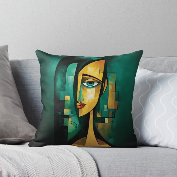 Item preview, Verdant Vision: Cubist Contemplation designed and sold by ZedMont.