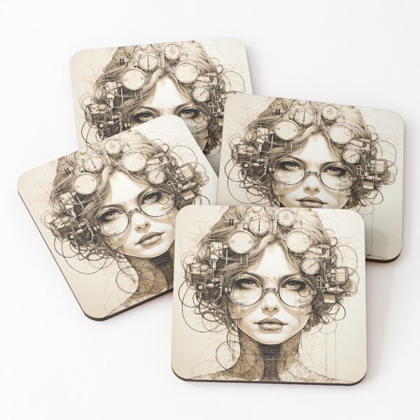 Item preview, Leonardo's Art Cybergirl designed and sold by Neuromech.