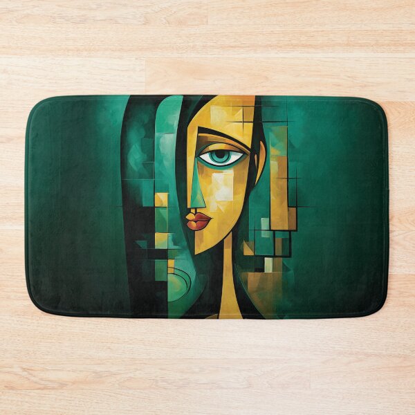 Item preview, Verdant Vision: Cubist Contemplation designed and sold by ZedMont.