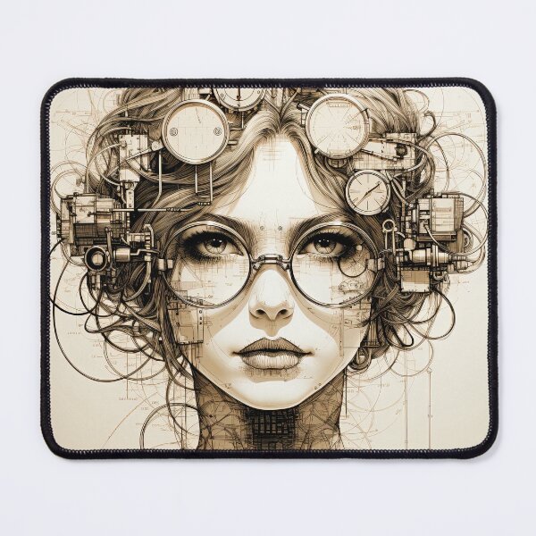 Item preview, Leonardo's Art Cybergirl designed and sold by Neuromech.