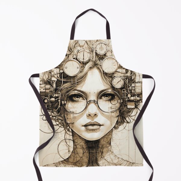 Item preview, Leonardo's Art Cybergirl designed and sold by Neuromech.