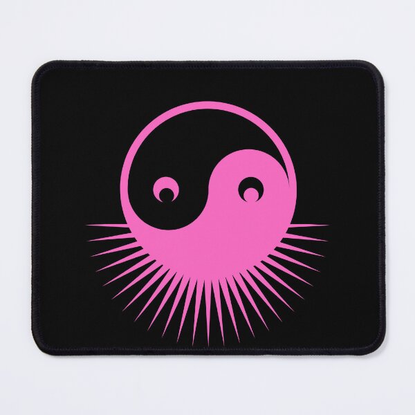 Item preview, Yin Yang with a Beard in Pink designed and sold by GorinART.