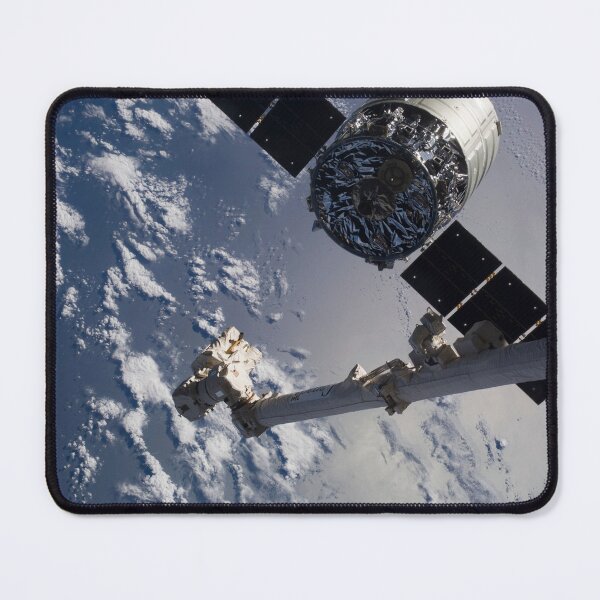 Item preview, STK204633S-Canadarm2 robotic arm releases the Cygnus spacecraft. designed and sold by StocktrekImages.