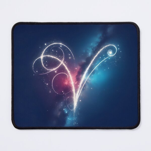 Item preview, A shining and magical 'V' in the sky designed and sold by AI-Only Creations.