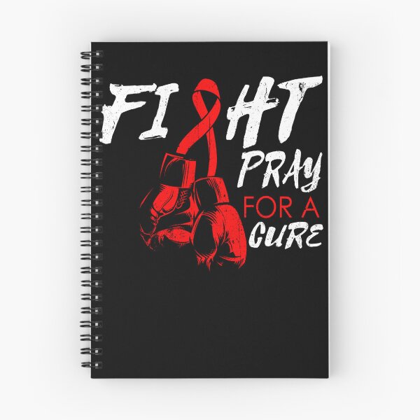 Item preview, Fight Pray For Cure HIV AIDS Awareness Support Day Warrior designed and sold by defabiosofxs.