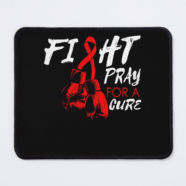Item preview, Fight Pray For Cure HIV AIDS Awareness Support Day Warrior designed and sold by defabiosofxs.