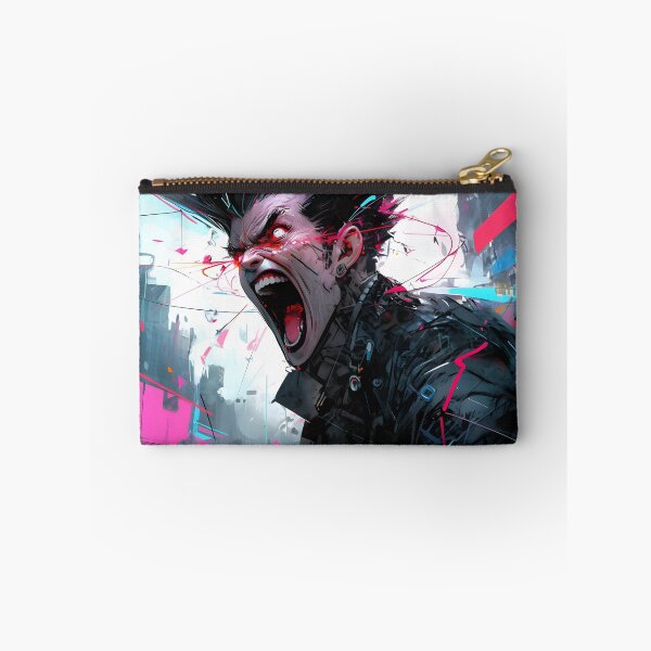 Item preview, Anime gothic boy warrior in city art designed and sold by TheArtistOf2022.