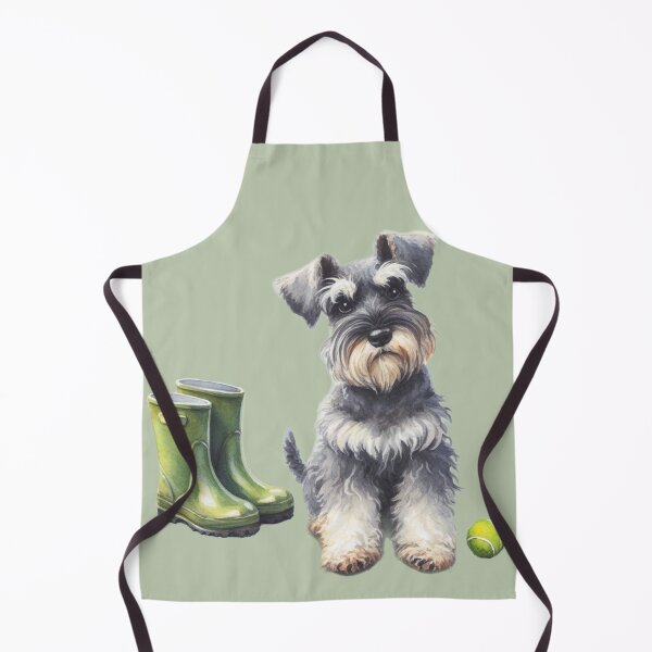 Item preview, Schnauzer Walkies Time designed and sold by barksandsqueaks.