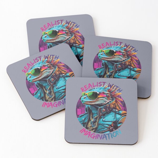 Item preview, Colorful iguana with sunglasses designed and sold by HarridanCreates.