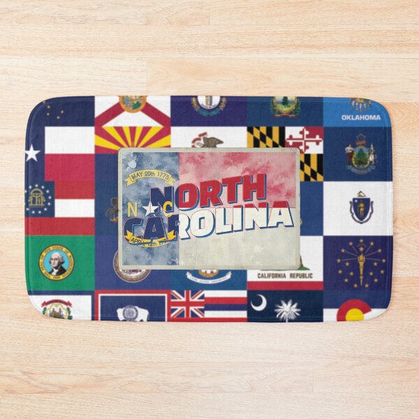 Item preview, North Carolina vintage style retro souvenir designed and sold by DeveloperProp0.