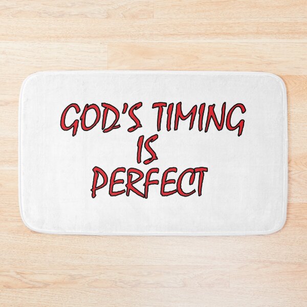 Item preview, God's Timing is Perfect. designed and sold by Positive Mindzet!.