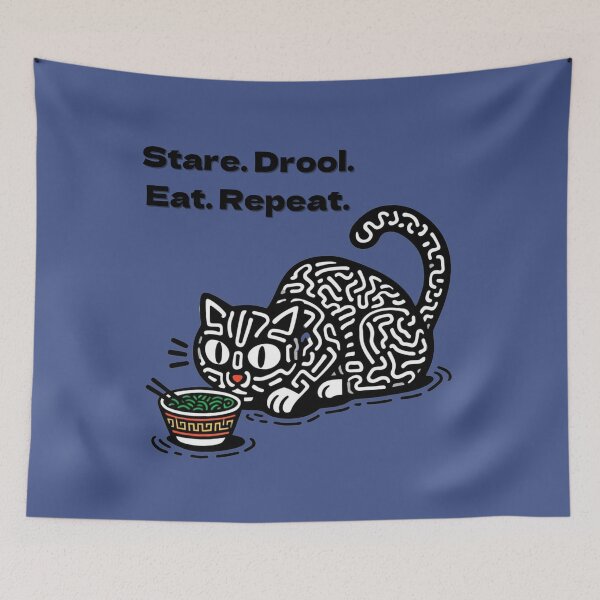 Item preview, Playful Cat Ramen Lover's Gift designed and sold by sharon1210.