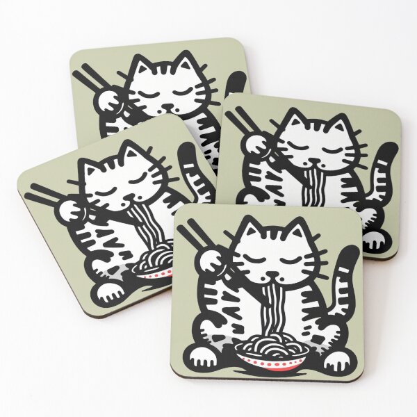 Item preview, Ramen Cat Playful Lover Gift designed and sold by sharon1210.