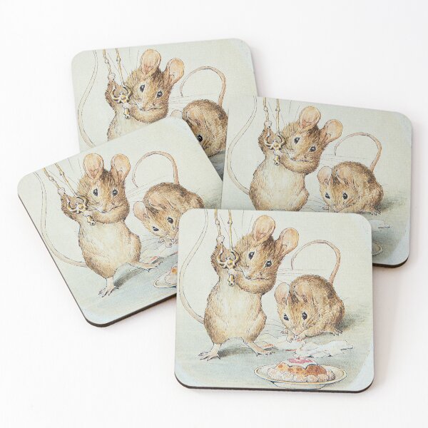 Item preview, The Tale of Two Bad Mice - Frontispiece - Beatrix Potter designed and sold by forgottenbeauty.