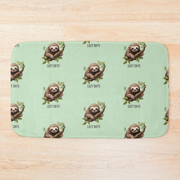 Item preview, Lazy days sloth designed and sold by SunMoonMilk.