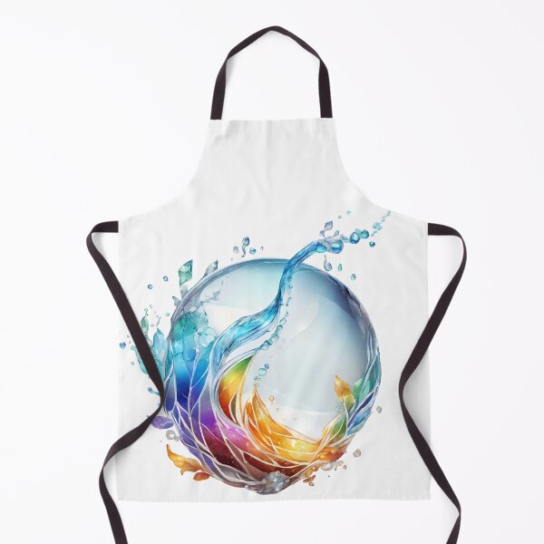 Item preview, Dancing Waters on Fire: Fusing Fire and Water into Stunning Works of Digital Art designed and sold by Artedig.