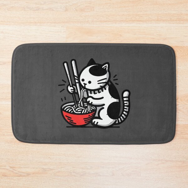 Item preview, Cult Cat Gift Playful Ramen Lover designed and sold by sharon1210.