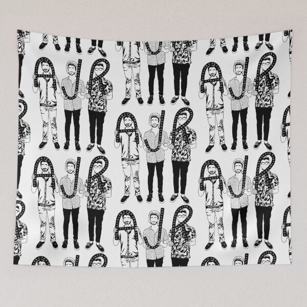 Item preview, ajr band black outline  designed and sold by Artbygoody.