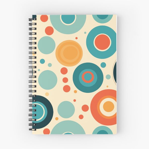 Item preview, Retro Circles Seamless Pattern designed and sold by Purr- Paradise.