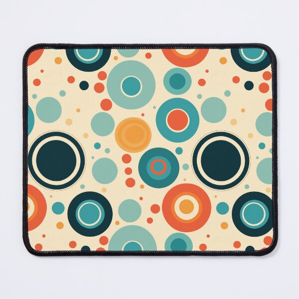 Item preview, Retro Circles Seamless Pattern designed and sold by Purr- Paradise.