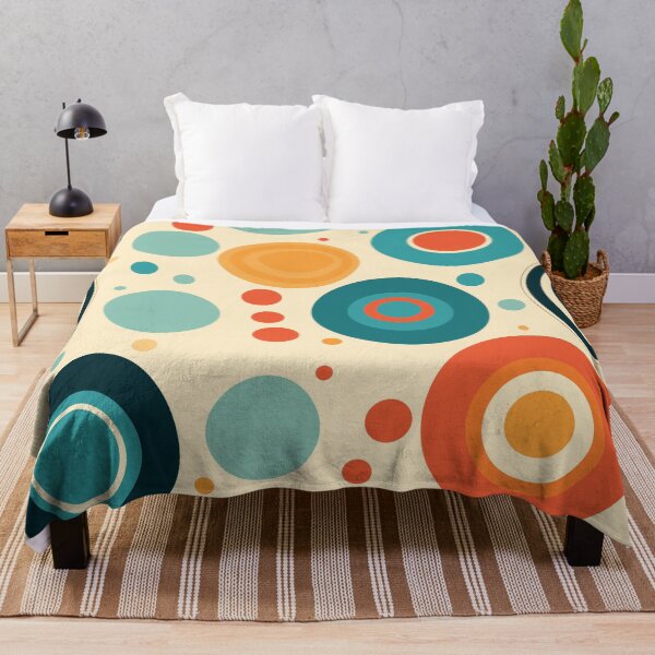 Item preview, Retro Circles Seamless Pattern designed and sold by Purr- Paradise.