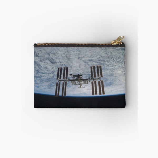 Item preview, STK204670S-International Space Station in orbit above Earth. designed and sold by StocktrekImages.