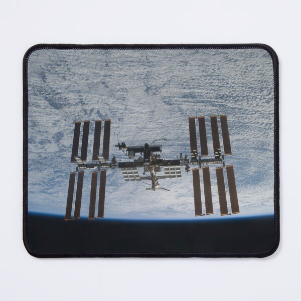 Item preview, STK204670S-International Space Station in orbit above Earth. designed and sold by StocktrekImages.