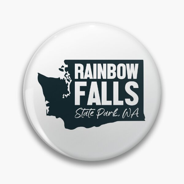 Item preview, Rainbow Falls State Park Washington Map designed and sold by bivenart.