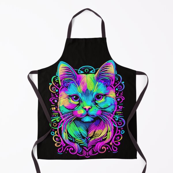 Item preview, Neon cat design designed and sold by gittuska11.