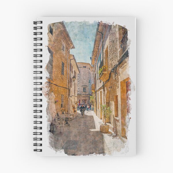 Item preview, Pollenca Town Mallorca designed and sold by GG WALL ART.