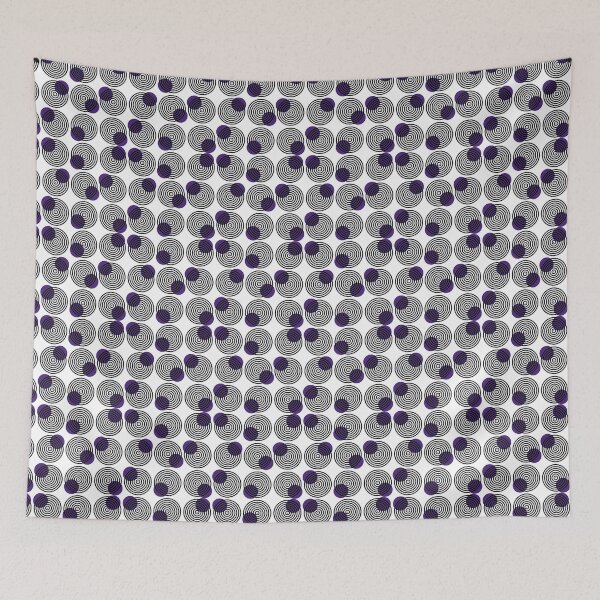 Item preview, Purple dots on circles designed and sold by HOMELON.