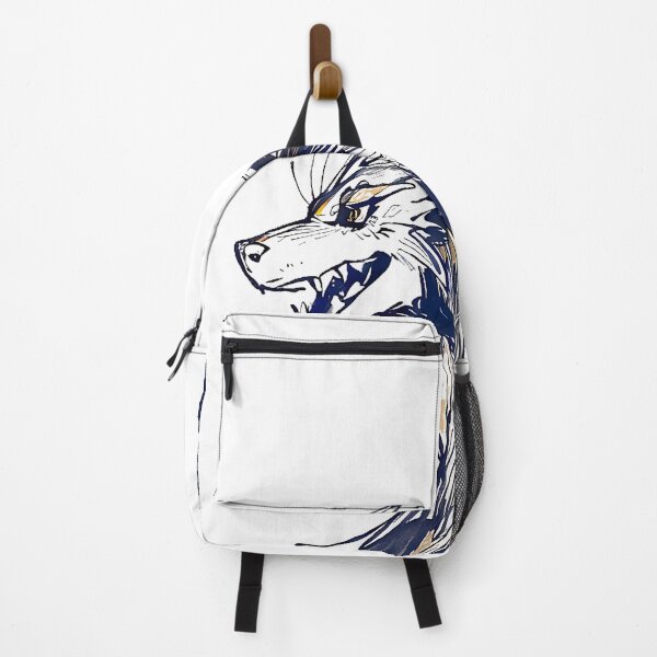 Item preview, Majestic Wolf-Dragon : Intricate Ink Line Art designed and sold by SirZeus.