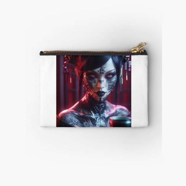 Item preview, Cyberpunk Gothic Geisha designed and sold by cyberbunj.