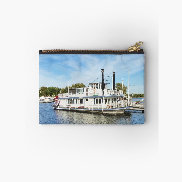 Item preview, Houseboat/ Mississippi River designed and sold by Claude Johnson.