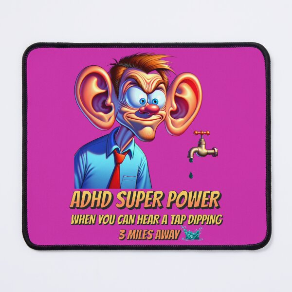 Item preview, ADHD SUPER POWER HEARING designed and sold by HYPeR-NaTUrE.